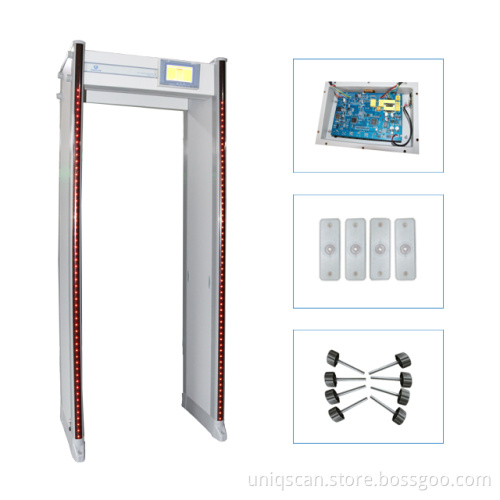 Walkthrough Metal Detector IP65 Airport Metal Detectors